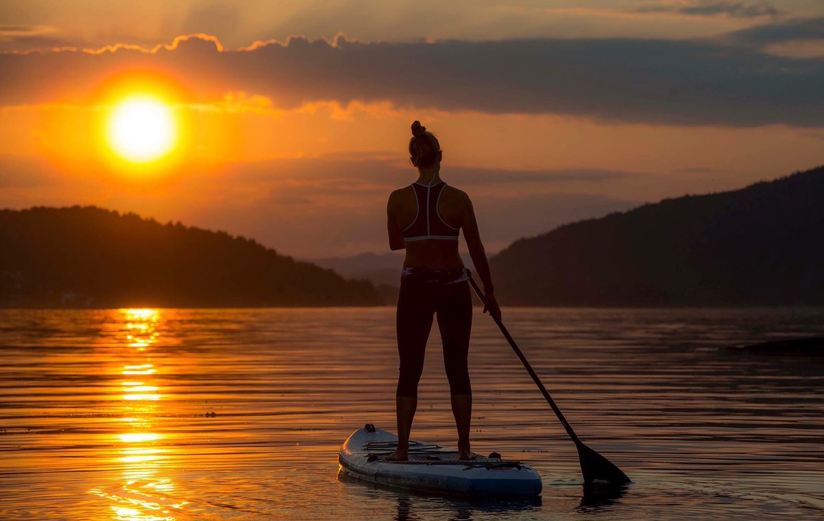 Take a deep breath.. And go standup-paddling ❤️
