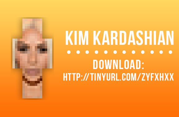 Kim, Minecraft Skin