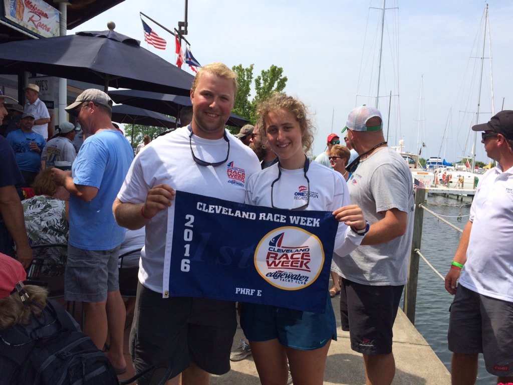 One our Coaches &amp; One of our Jr Racers did well @ Cleveland Race Week! Congrats Charlie &amp; Em!