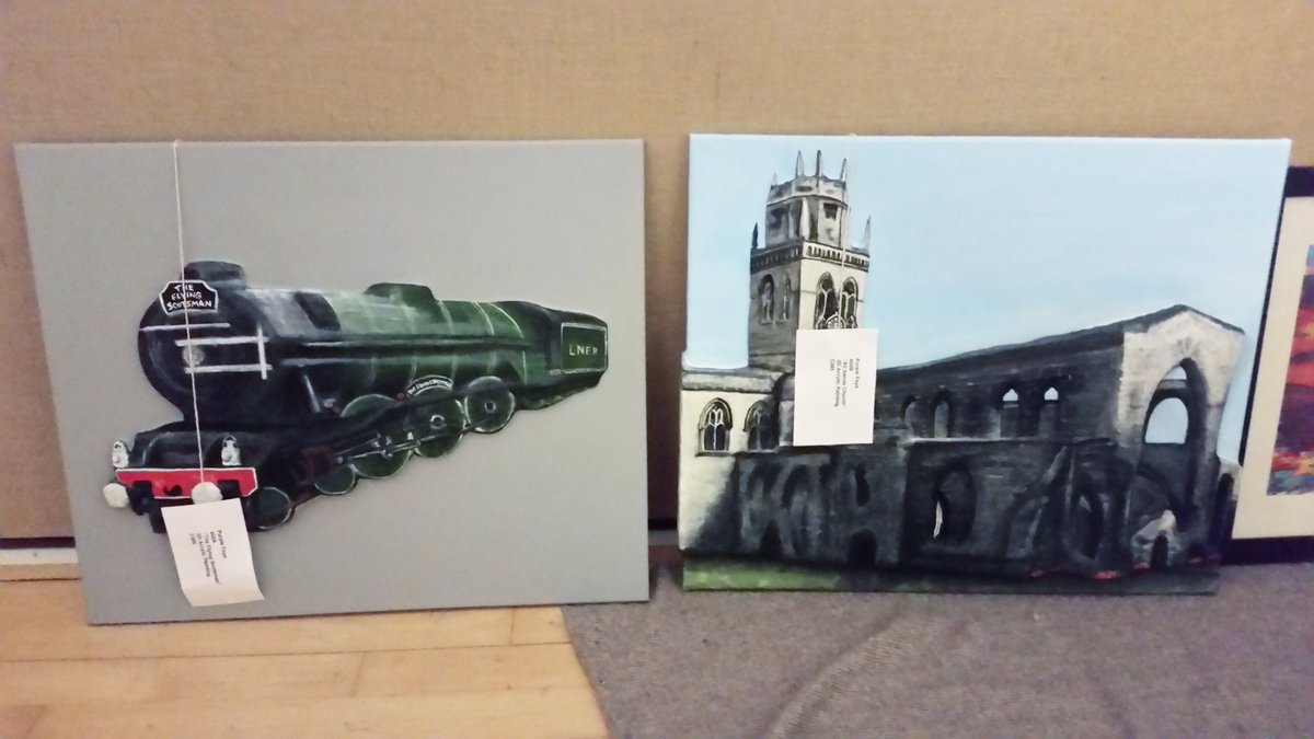 Delivered safely and with correct labels so I didn't get put in the naughty corner at #holmfirthartweek #takinginday