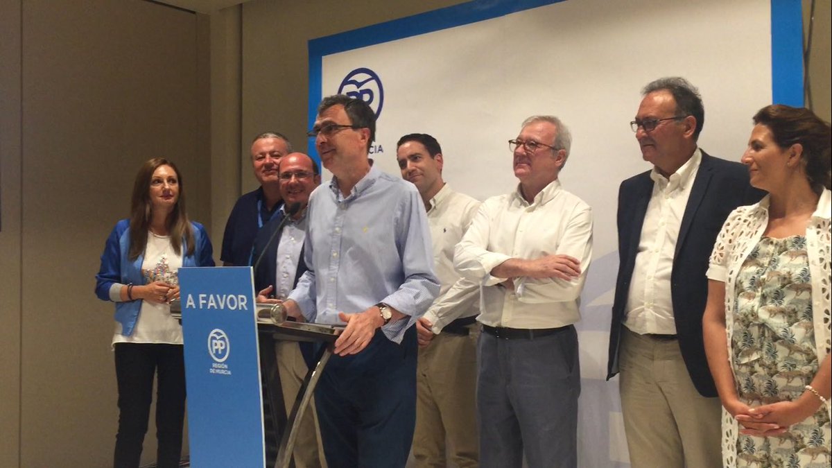 Mi más sincero agradecimiento a los interventores y apoderados de Murcia por hacer grande al @PPopular ¡Gracias! 🙏🏼
