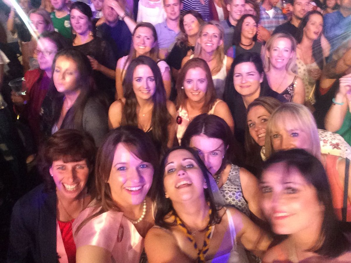 Norkelly's tweet photo. The fear has definitely set in after a great weekend in Cork to see @TheCoronas - what a hen weekend!! https://t.co/WlKNrxbrVj