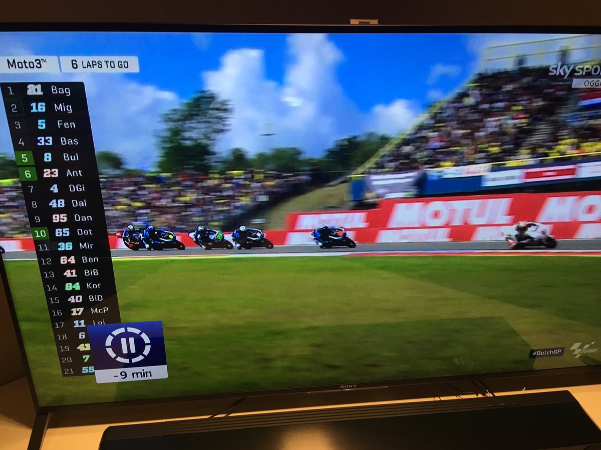 ValeYellow46's tweet photo. I think that moto3 is the funniest Motorsport show to follow on tv!
Grande Italia!🇮🇹 https://t.co/7ISdSw46XC