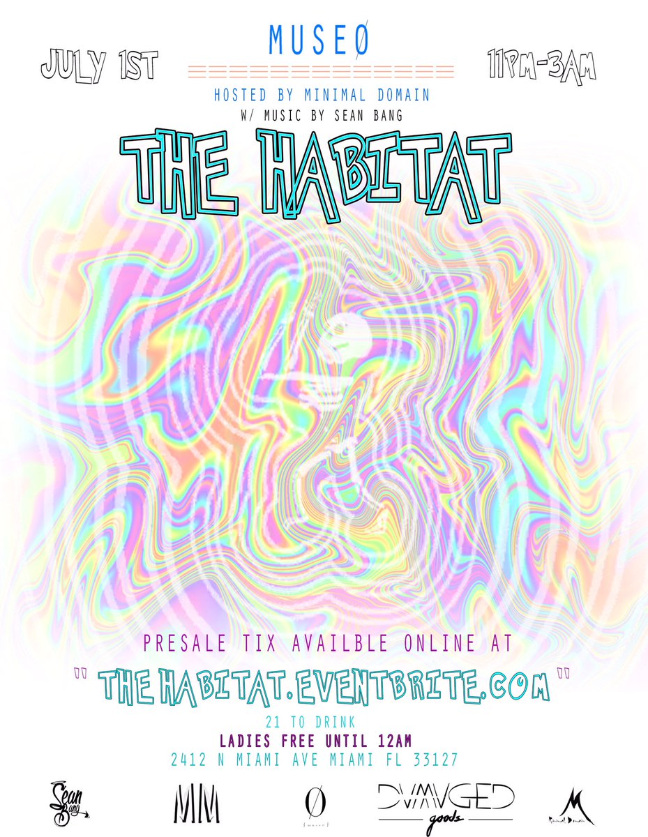 DAMAGEDGOODSMIA's tweet image. We bring you "The Habitat" w/ @taijond &amp;amp; @SeanBang_ on the 1's &amp;amp; 2's 🤘🏼