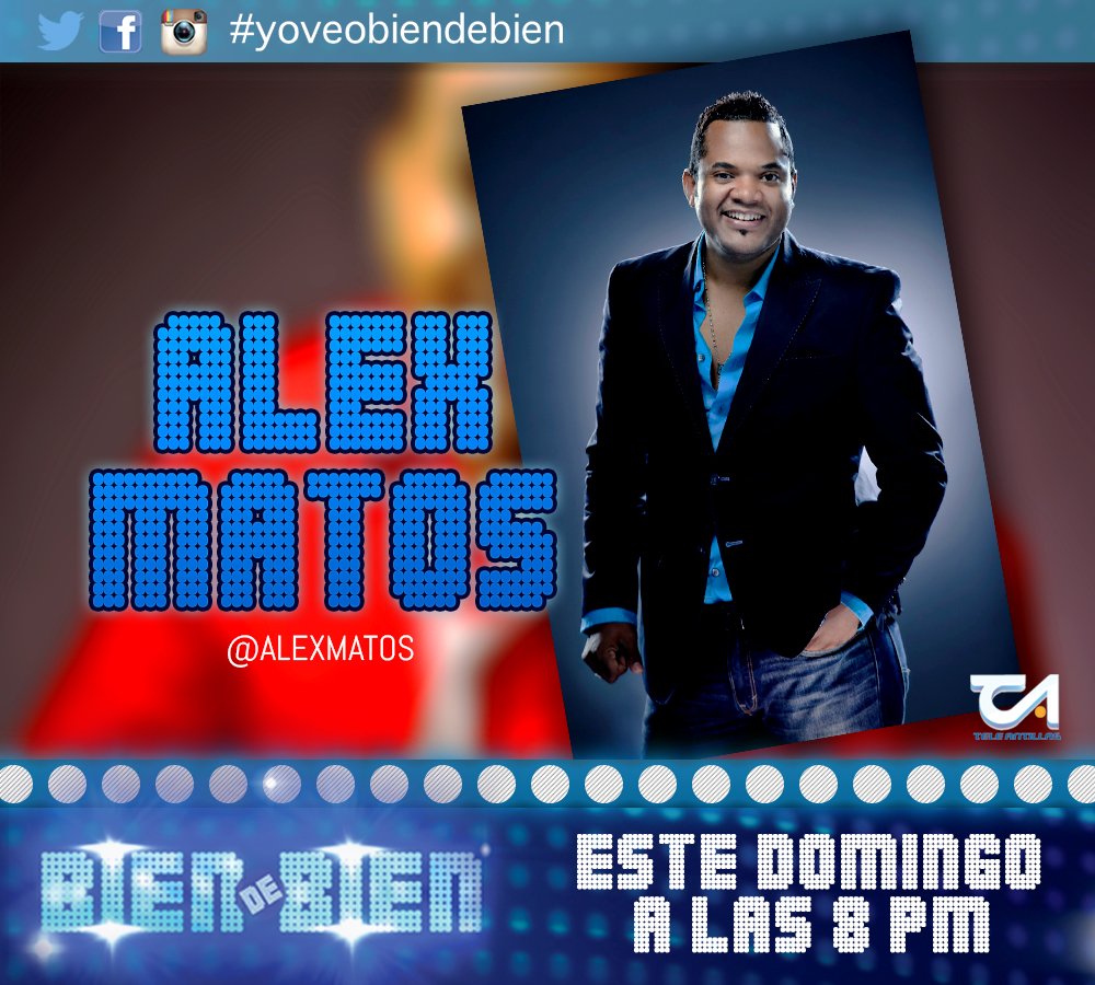 BienDBien's tweet photo. HOY @alexmatos en #BienDeBien https://t.co/lN6OtgzMbe