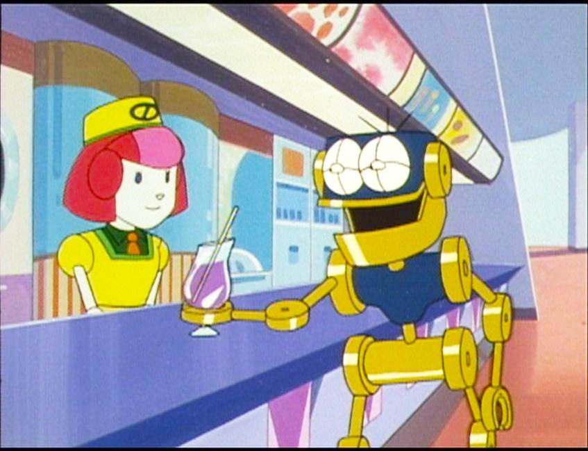 情景師アラーキー 荒木さとし I Love 藤子不二雄 21エモン に登場する芋掘りロボット ゴンスケ にそっくりな 音声 光で害獣を追い払う 害獣ハンター あのカラーで塗って身体を作って庭に設置したい T Co Hrifco95mn