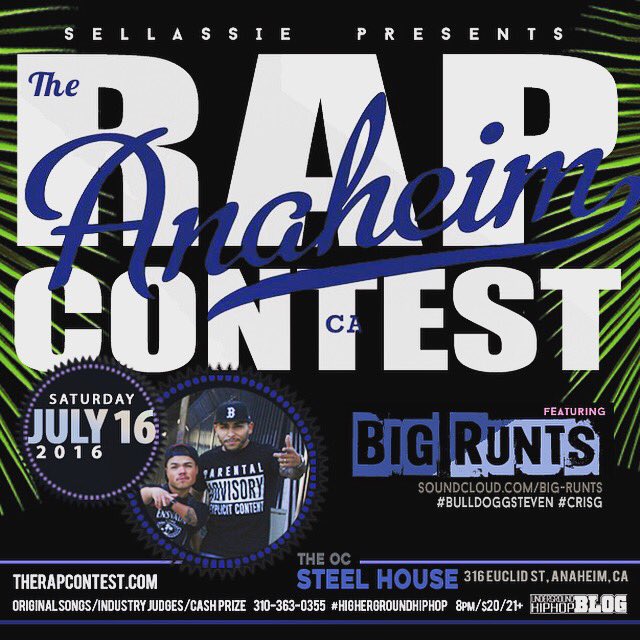 BigRunts's tweet image. We would love to see you there 
Sat. July 16th
#BigRunts on and poppn !!