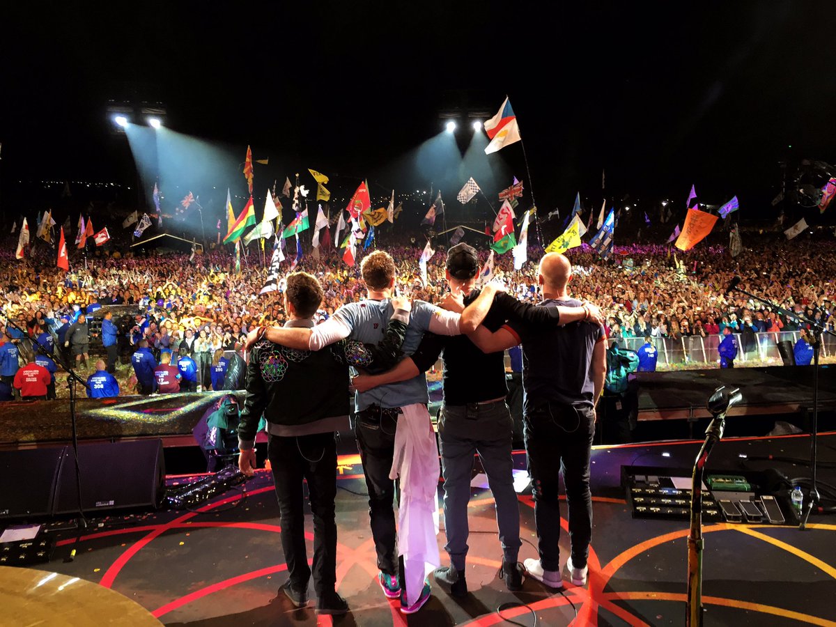 #ColdplayGlastonbury