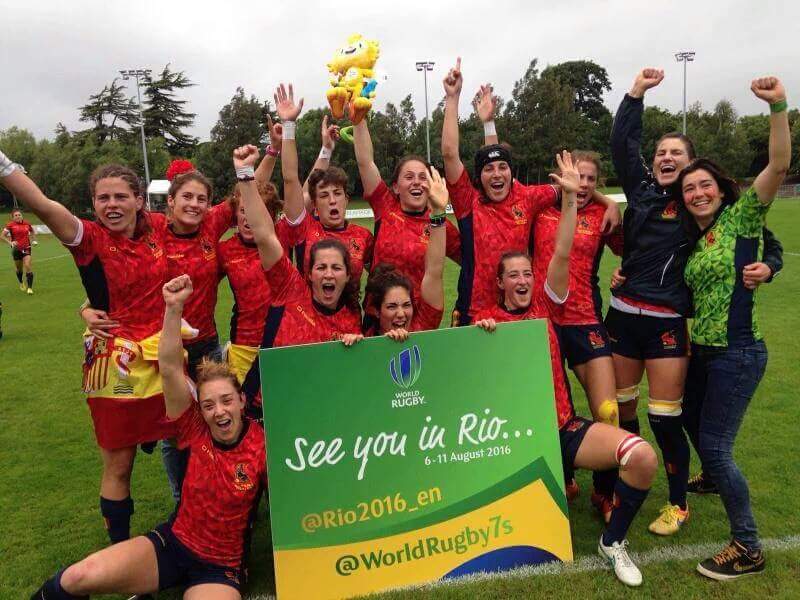 PasionPorRugby's tweet photo. #Rugby Las #Leonas7s (España) ganan el preolímpico de #Dublin7s y estarán en #Rio2016 https://t.co/wS0PA9ilqh