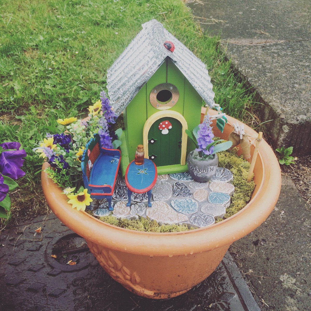 alicia_k89's tweet photo. @IrishFairyDoor love this little house!! They don't have to be living inside your house!! 💋💋🌈🌈 https://t.co/qH1kOYVgMv