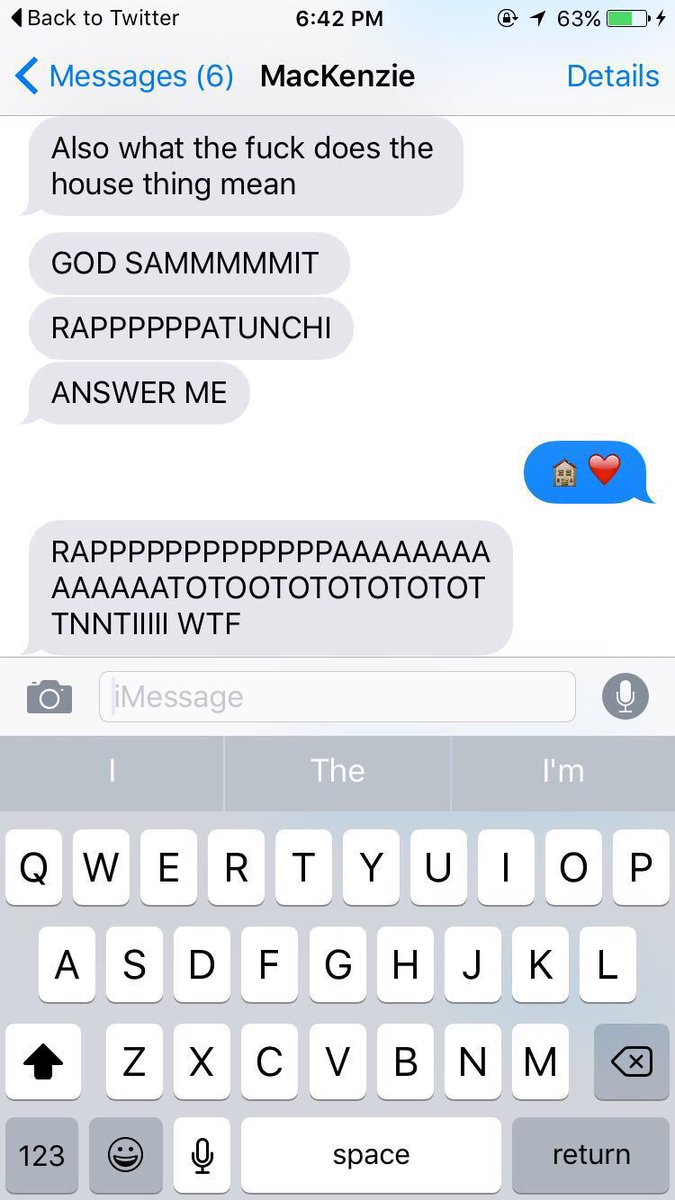 daltonsknives's tweet photo. @mackenziebourg watch your profanity https://t.co/QcjO4PVILv