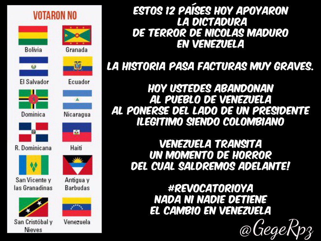 Los Gobernantes que APOYAN la Dictadura de Maduro, mas nunca GANARAN una elección España es un ejemplo