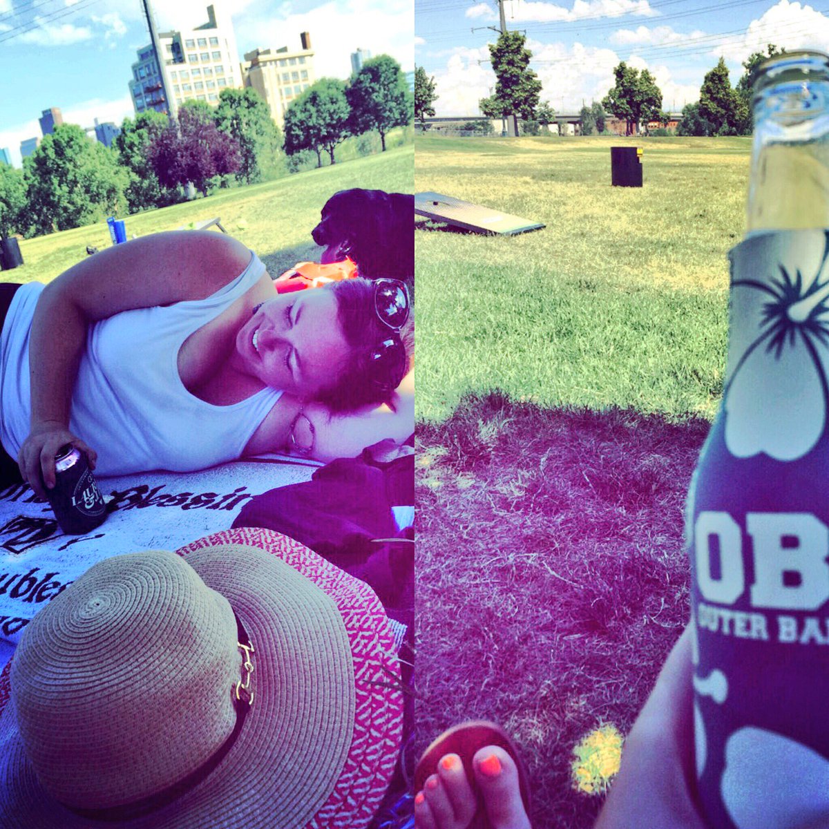 MoGoodale's tweet photo. Sunday Funday Kan Jam/Corn Hole shenanigans #parkday 🍺🌞 #CuernavacaPark https://t.co/o1y0dGBiby