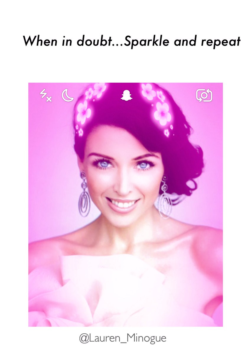 Lauren_Minogue's tweet image. @DanniiMinogue love you to the end of the universe and back! When in doubt #SparkleAndRepeat 💖💖💖