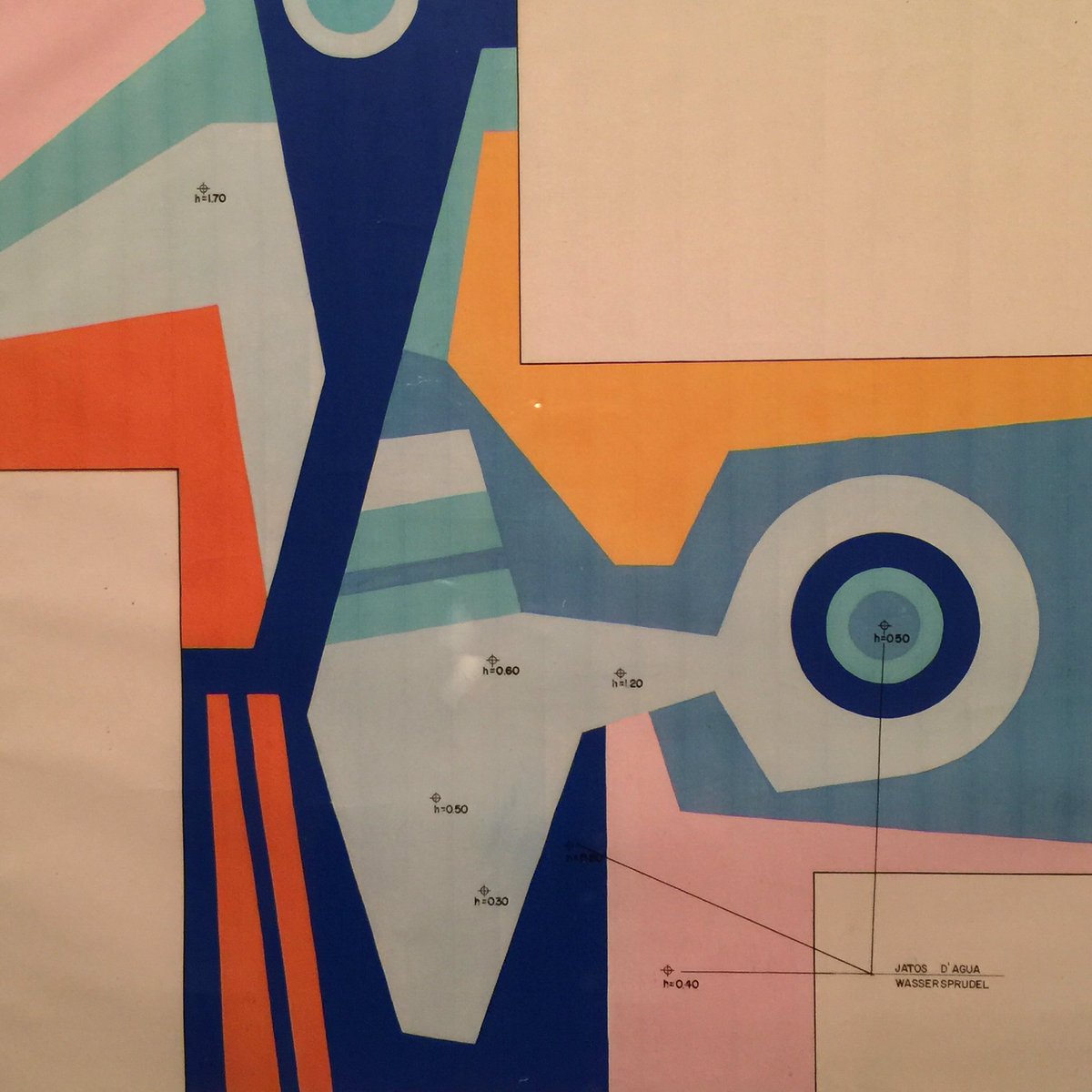 _VirginiaMcLeod's tweet photo. More beautiful Roberto Burle Marx #landscapearchitecture  #architecturaldrawings @TheJewishMuseum #NewYorkCity https://t.co/9aRRlrHP6M