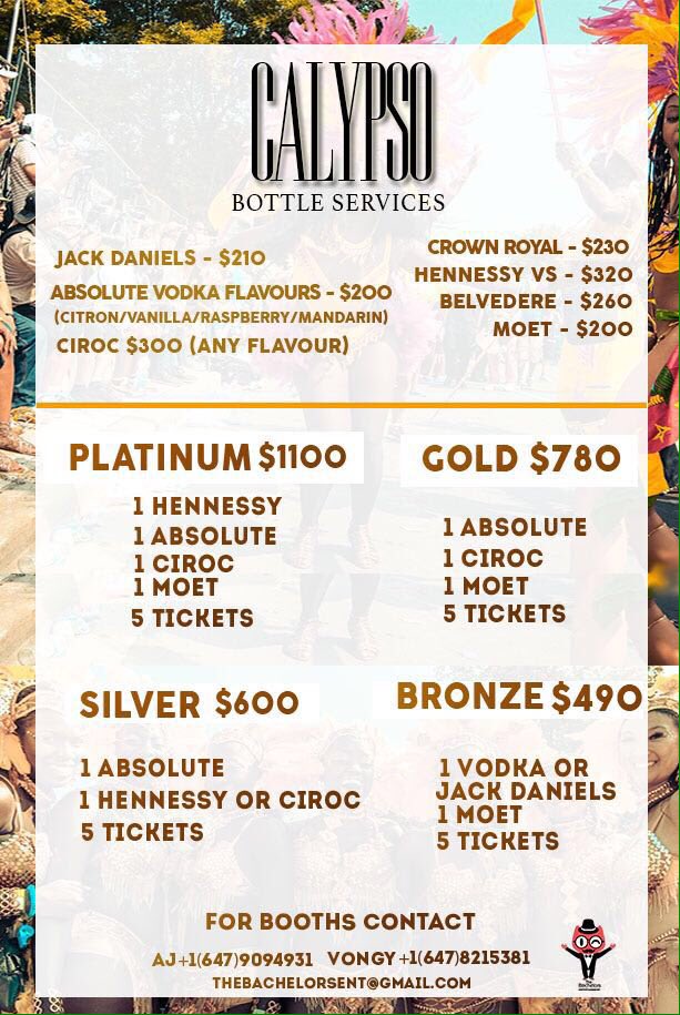 ajstylestoronto's tweet photo. #BOOTHLIST #CALYPSO #JULY31ST  #CALYPSO https://t.co/4DsTPJnihZ