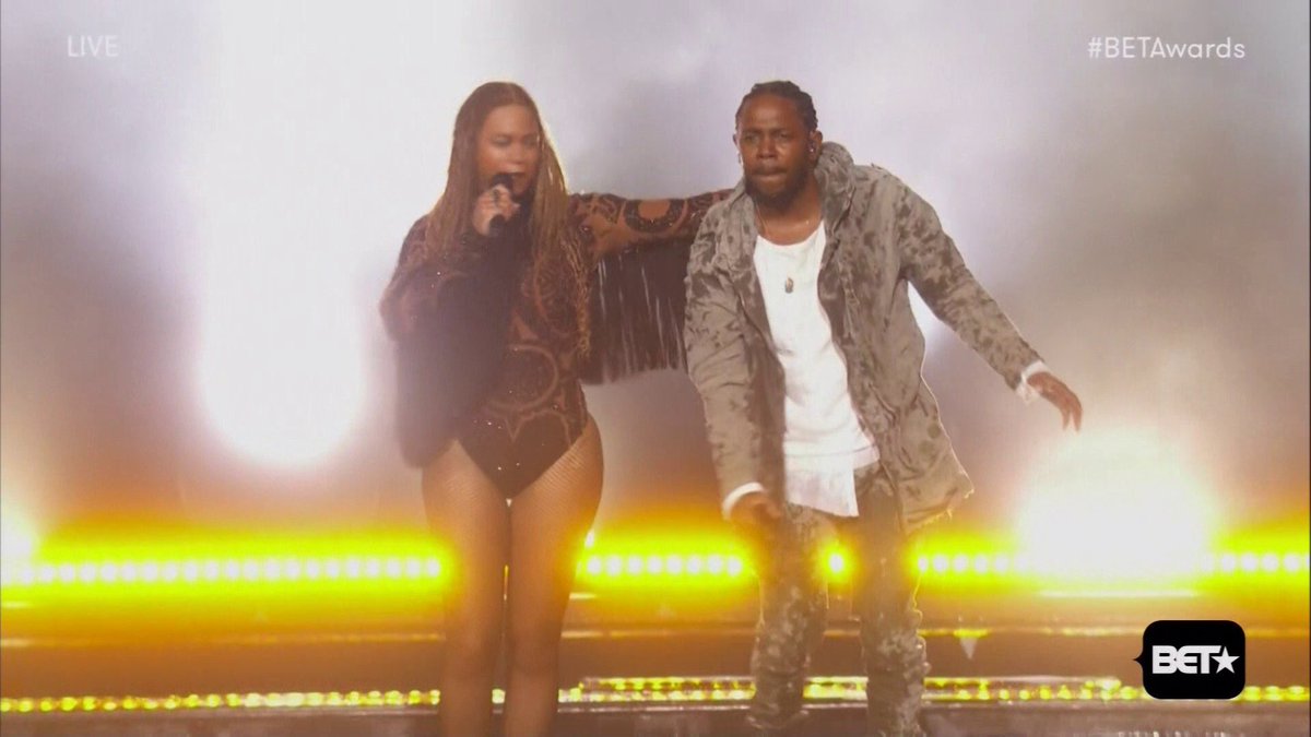 HipHop_Chamber's tweet image. Beyoncé &amp;amp; King Kenrick #BETAwards