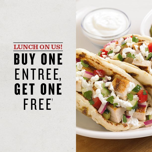 Lunch #BOGO again this week! Just saved you some meal prep! ;) bit.ly/1RXccxD