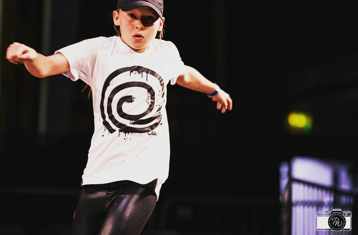 One of the dancers from #TheHotStepperUK 2016 wearing our popular black dip tee