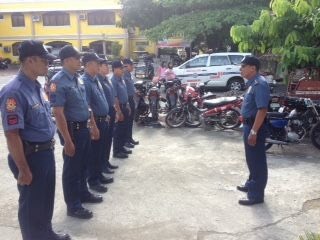 PRE Deployment Briefing Conducted by PSI ELCANO DCOP To Pers of this stn after the Flag Raising Ceremony.<a href="/pnppro1/">PRO1</a>