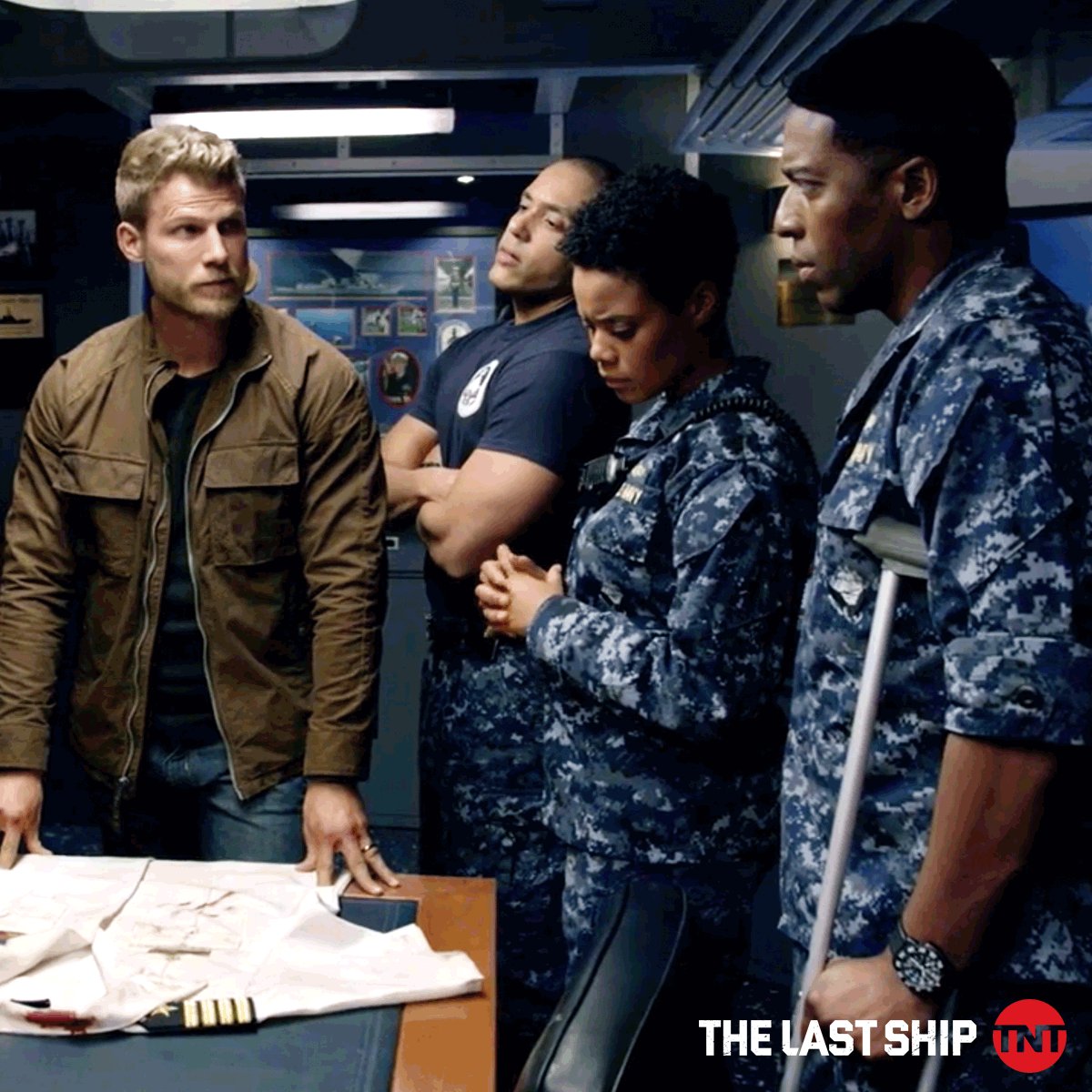TheLastShipTNT's tweet image. Thanks for watching #TheLastShip tonight. Tune in next week as the crew’s search continues.