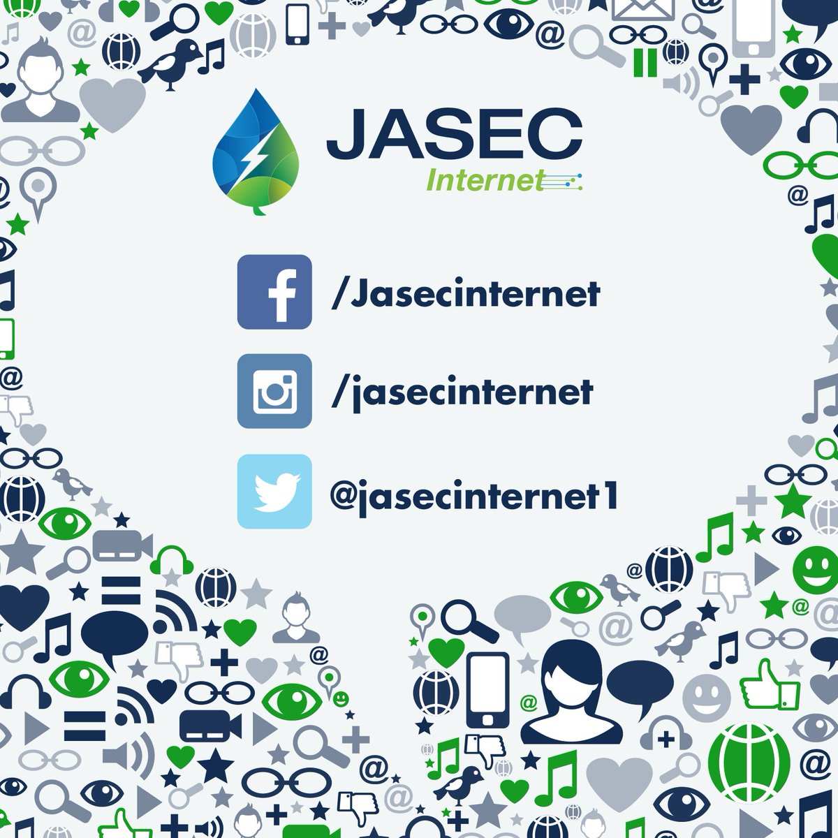 JASECorporativo's tweet photo. Informate de nuestro servicio en todas nuestras redes sociales: #JASECInternet #fibraóptica #vivilavelocidad https://t.co/ycoHVLPFEr