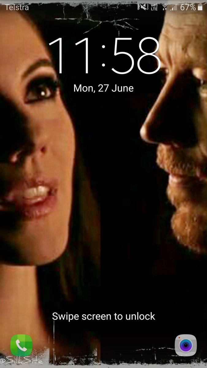 SilkSite's tweet photo. Time 2 switch up my LockScreen screensaver,yes U beautiful #LostGirl #Faebies #Bo #Dyson @Anna_Silk @KrisHolden_Ried https://t.co/YcKXUcO9a8
