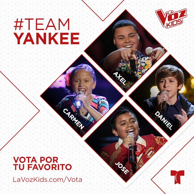 daddy_yankee's tweet photo. Vota ahora #TeamYankee https://t.co/pBdUJCDYyr