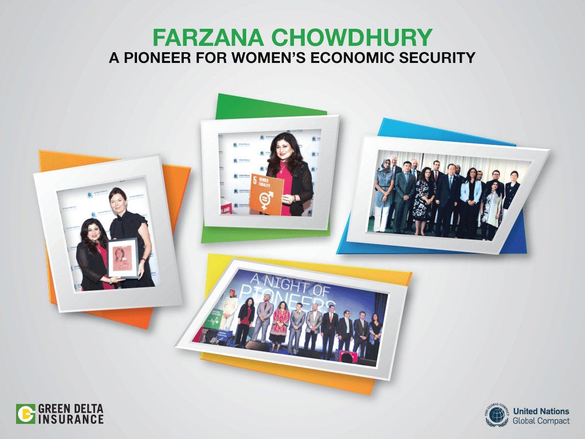 Ms. Chowdhury was honored for her efforts that align with Sustainable Development Goal (SDG) 5 on Gender Equality.
