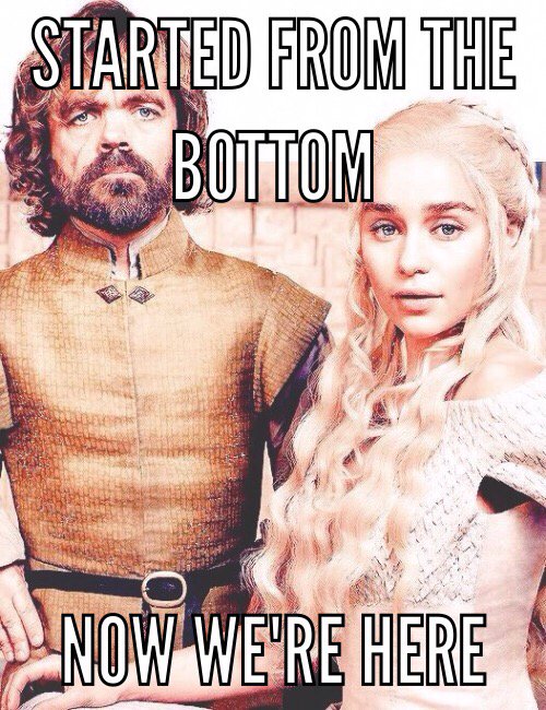 93_Meghann's tweet photo. From slave pits to Hand of the Queen. #GameofThrones https://t.co/su6ygx12is