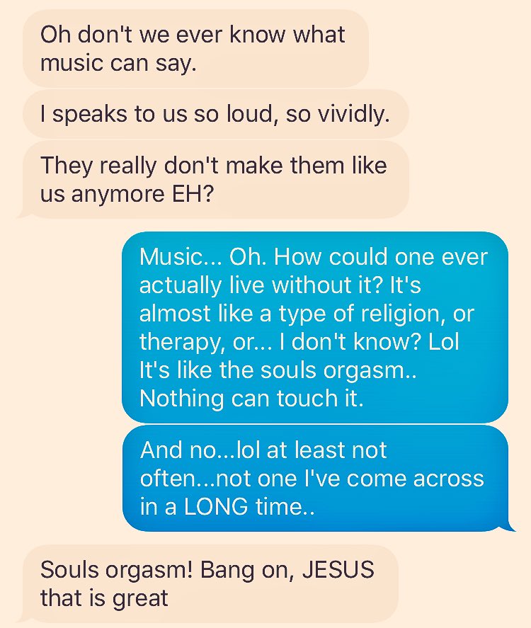 UnknownAddict's tweet photo. When you get to have those conversations ❤️ #ThoseForeverOnes #OneOfMySoulPartners #YouJustDo https://t.co/bhEBOVt3YE