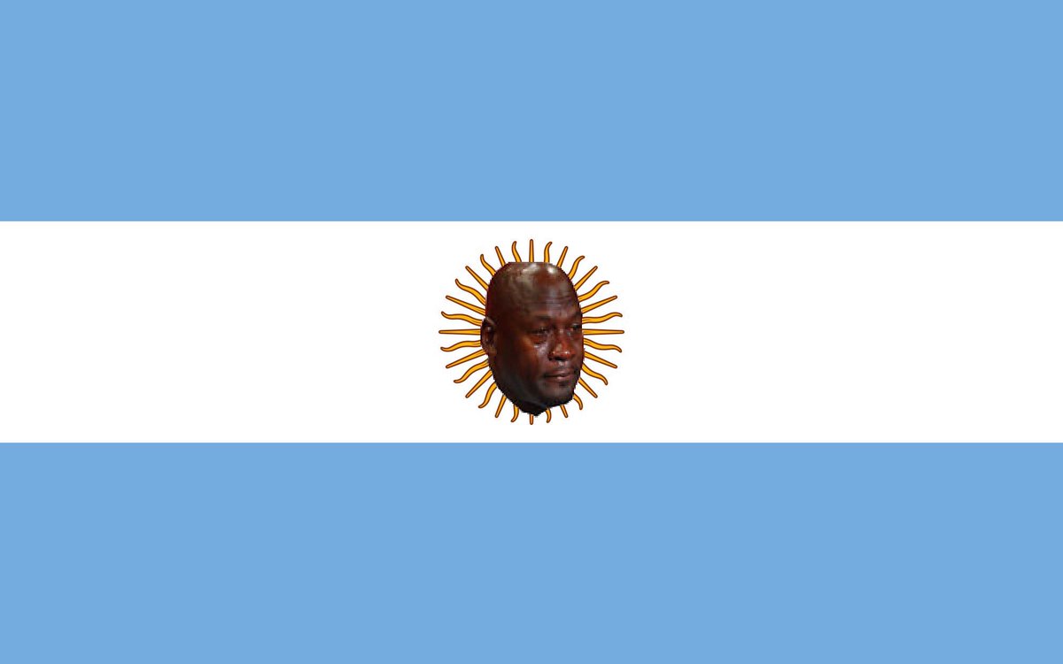SportsDZone's tweet photo. Argentina right now https://t.co/FsLtLcg24J