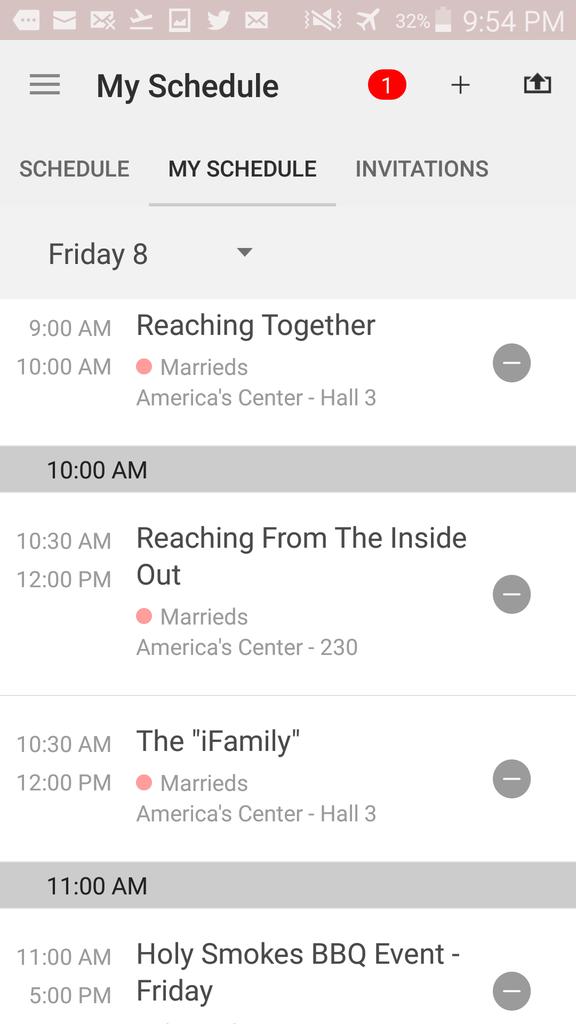 KostyaK's tweet photo. Was productive on STL-MDW flight - planned my #Reach2016 schedule using the official app while completely #offline! https://t.co/dcBfPYwllp