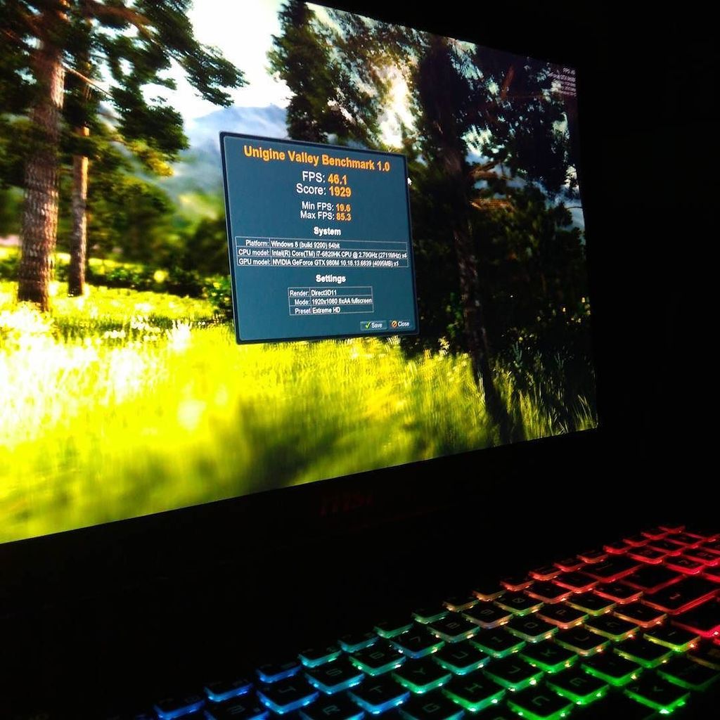 edu_camps's tweet photo. Desde overcluster: RT maxifanelli: Testeando la #MSI #GT72s 6QE Dominator Pro G! Tremenda como rinde la #GTX980M o… https://t.co/ACD6wU0dun