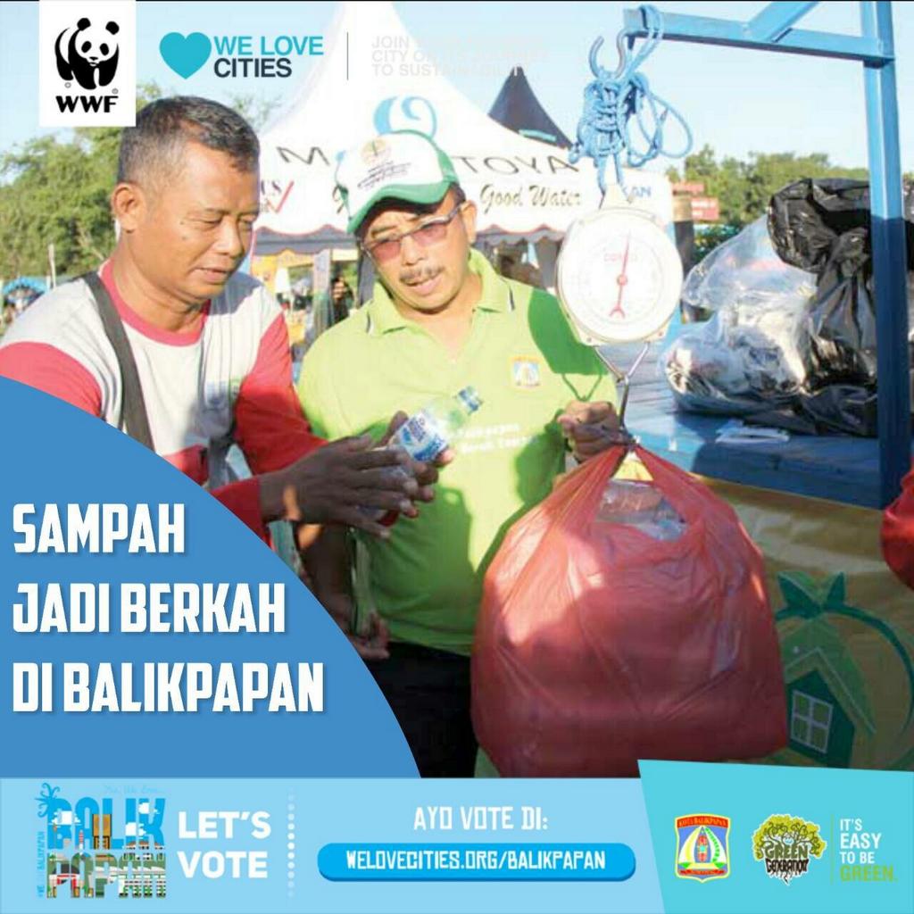 Kegunaan laen dari sampah plastik.#welovebalikpapan