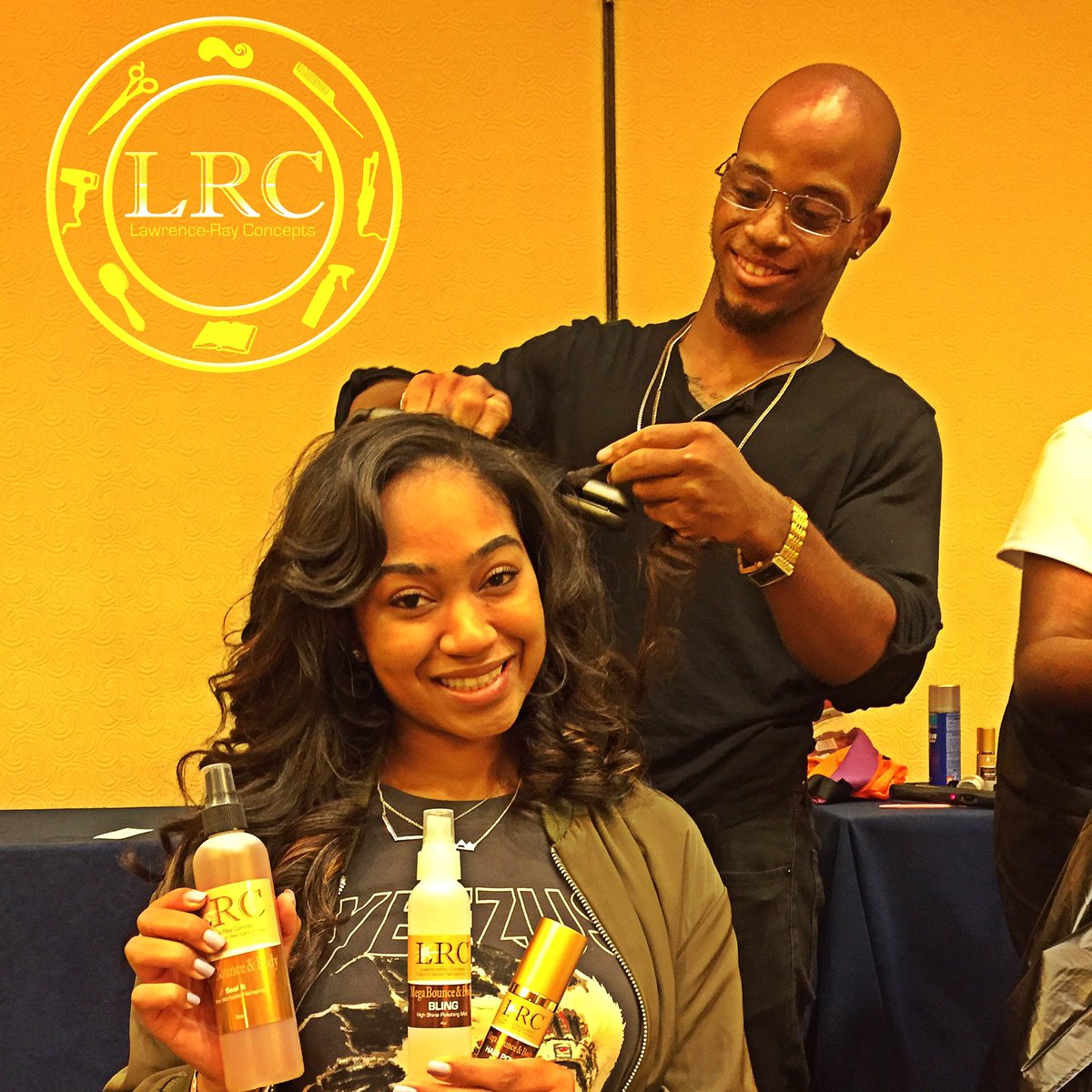 LRCHealthyHair's tweet photo. LRC sponsor of styling products for the #AAEE Student Weave Competition! #cosmetology #healthyhair https://t.co/D7IvxOqZ9q