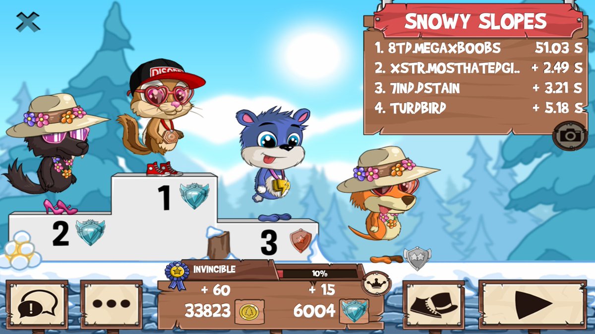 Camila19923's tweet photo. Want to catch an L? #funrun2 #mosthatedgisela #dstain #TurdBird https://t.co/FpcYst6hKU