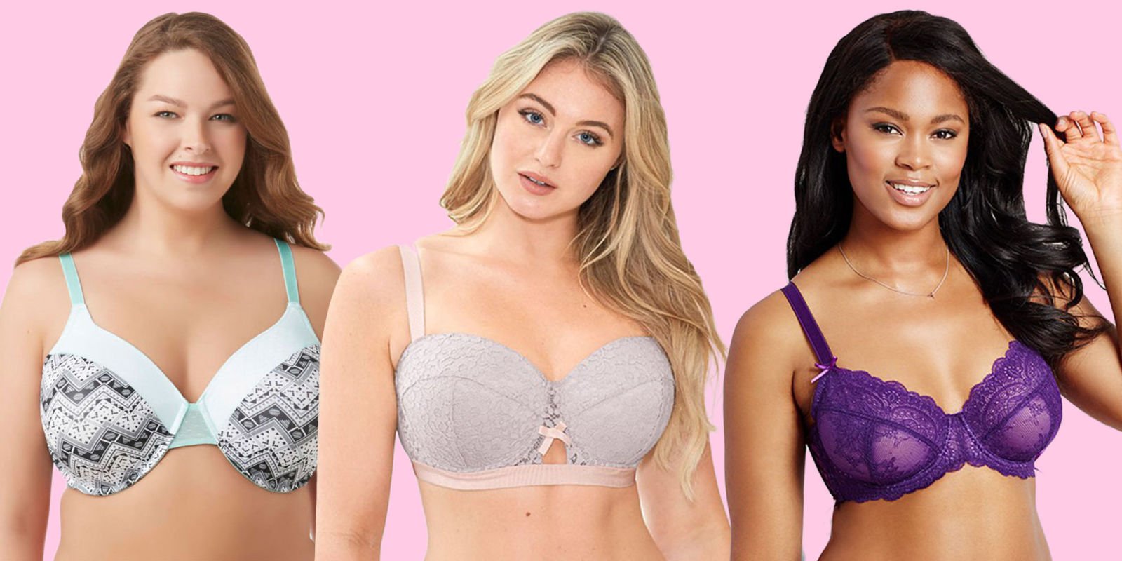 Seventeen on X: 19 Actually Cute Bras For Girls D Cup and Larger    / X