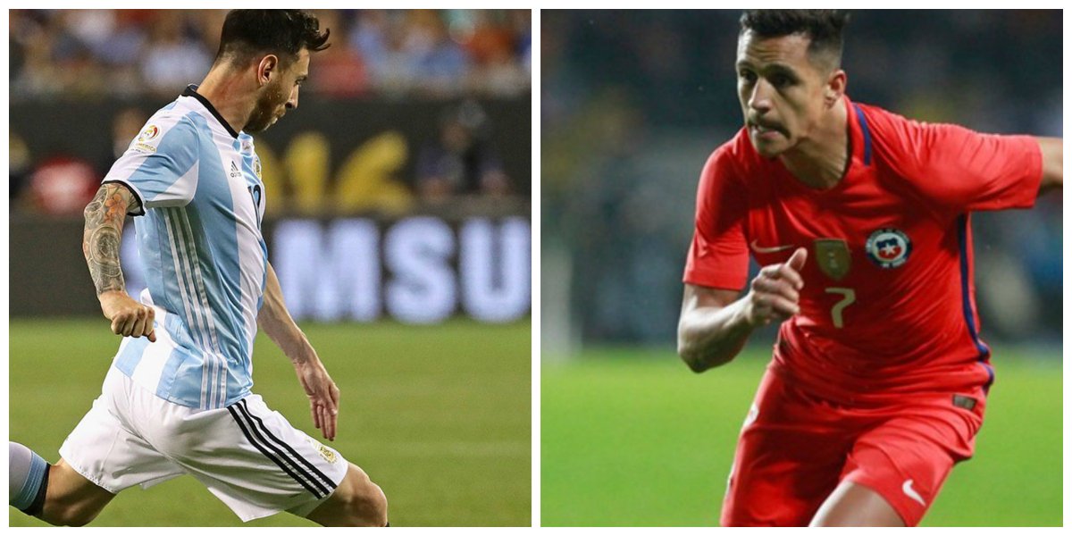 GolCaracol's tweet photo. #Video Un toma y dame, pero de mala definición entre Alexis Sánchez y Lionel Messi https://t.co/PrhWSqOGpe https://t.co/azb5F8fWCH
