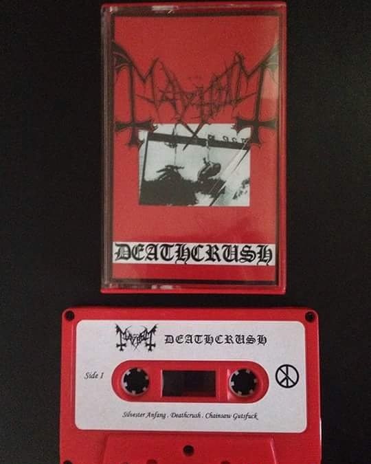 mayhem_archives's tweet photo. Deathcrush by The True Mayhem (bootleg)
This mini album is dedicated to Metalion of the mighty Slayer Magazine. https://t.co/1LZ0k4znnn
