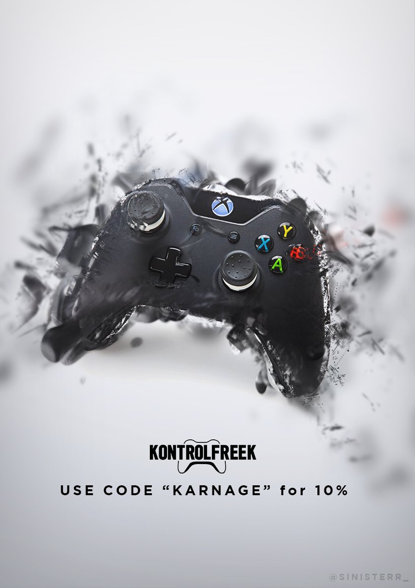 Sinisterr_'s tweet photo. Advertisement for @KontrolFreek! 
#KRNGDRC @K4RN4GE_Clan @TheEmperuh https://t.co/tpI2tBYzo0