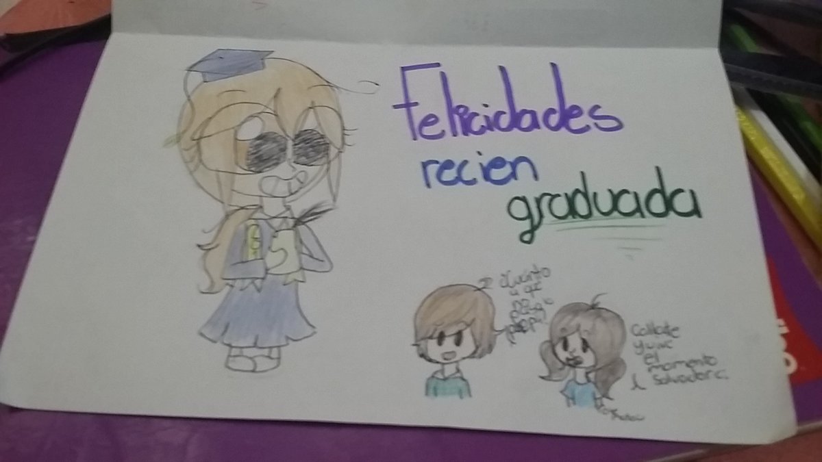 algeneromio's tweet photo. Una pequeña idea para las cartas de graduación #reciengraduados #2016 https://t.co/QhC33F0xul