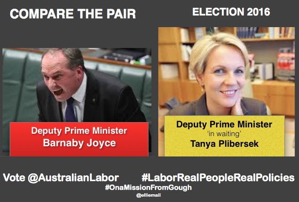 elliemail's tweet photo. COMPARE THE PAIR
#LNPexit
Vote @AustralianLabor #LaborRealPeopleRealPolicies
#OnaMissionFromGough
#auspol https://t.co/odMmvIiMyw