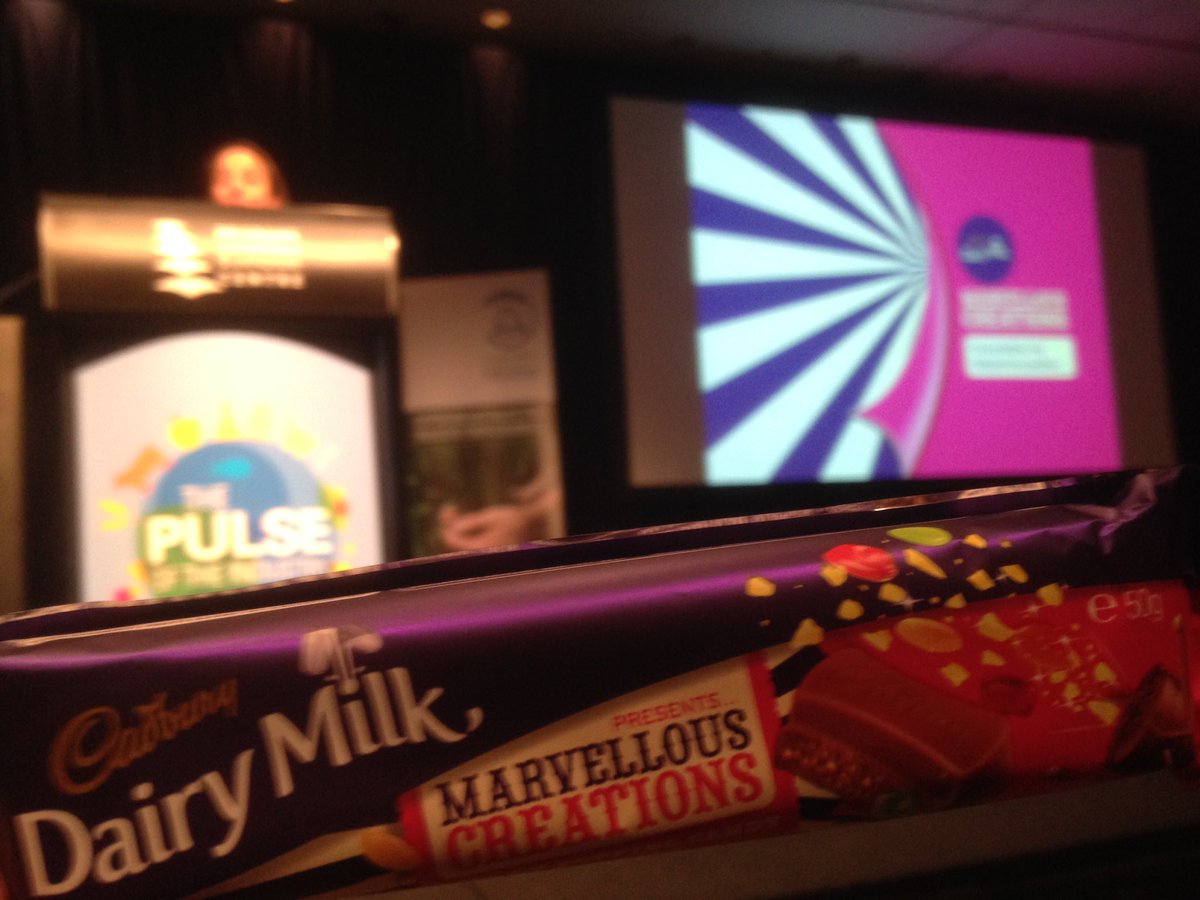 ChrisBlanchard_'s tweet photo. Andra Gough @CadburyAU talks about marvellous creations #freesampes #freethejoy https://t.co/SpxnQLO4Ex