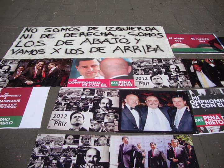 EL_CAMALEON_MX's tweet photo. No somos de izquierda ni de derecha, somos los de abajo y vamos por los de arriba #JGLO https://t.co/9biwbLUIC1