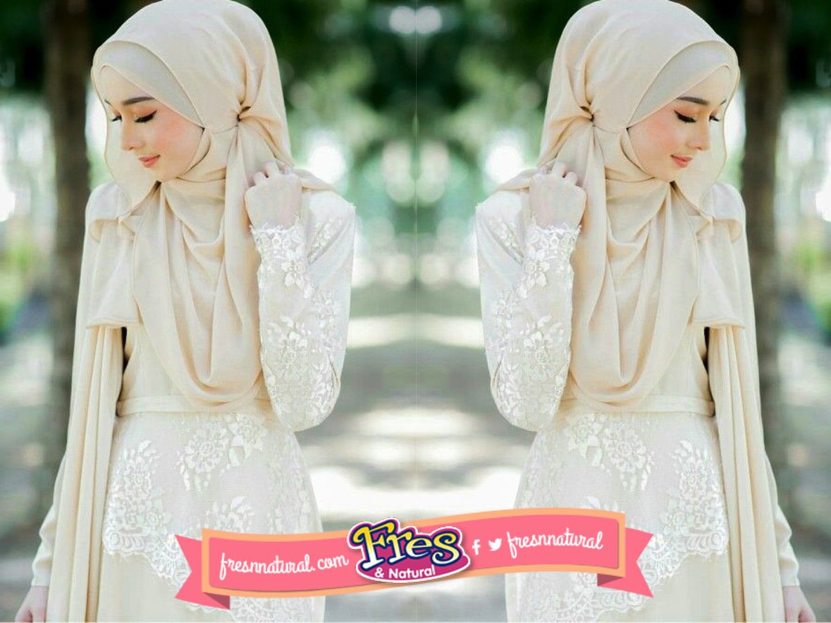 fresnnatural's tweet photo. Semakin cantik dgn hijab, jika kamu padukan hijab & outfit yg kamu kenakan dgn warna yg sepadan atau sama #freshion https://t.co/mZQTR3e1Zn