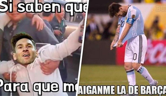 meganoticiascl's tweet photo. Sin piedad: Los mejores memes del penal perdido de Lionel Messi https://t.co/z3h0Nf0LOR https://t.co/gN0Fw1Y09w