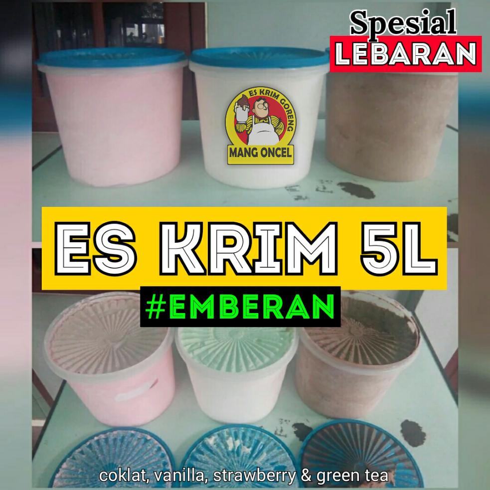 Mang_Oncel's tweet photo. Segar - segaran saat lebaran bersama es krim #emberan 5L Mang Oncel yuk https://t.co/0jqUJ6SLeN