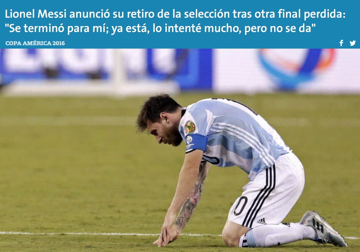 Nikgaturro's tweet photo. Podemos perder una, dos, tres, diez finales. Pero no podemos perder a Messi, el más grande de todos los tiempos. https://t.co/h5VOtbbLDt