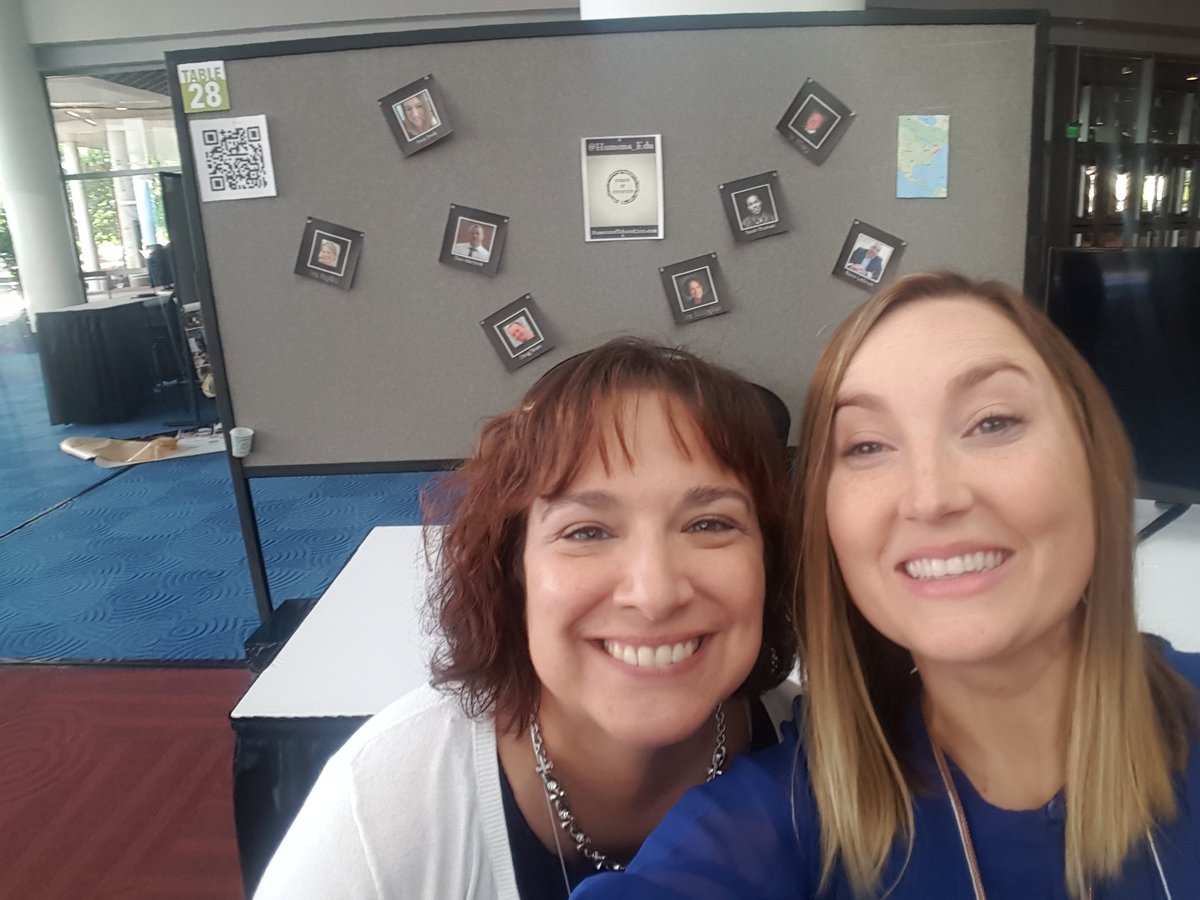 AmandaLanicek's tweet photo. Thank y'all for stopping by @Humans_Edu we look forward to collaborating with y'all #ISTE2016 https://t.co/mifLHoXun0